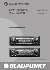 Blaupunkt Santa Cruz MP36 Instrucciones De Manejo