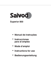 Saivod Superior 800 Instruccionespara El Empleo