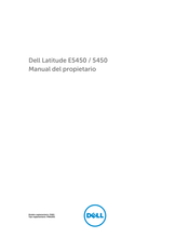 Dell Latitude E5450 Manual Del Propietário