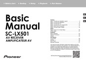 Pioneer SC-LX501 Manual De Instrucciones