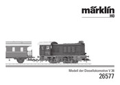 marklin 26577 Manual De Instrucciones