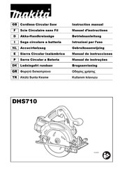 Makita DHS710 Manual De Instrucciones