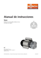 BUSCH Seco SV1005D Manual De Instrucciones