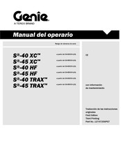 Genie S-45 TRAX Manual Del Operario