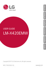 LG LM-X420EMW Manual De Instrucciones