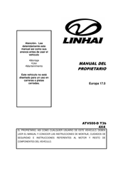 Linhai ATV500-D T3b Manual Del Propietário