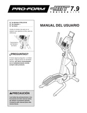 Pro-Form PFEL07918 Manual Del Usuario