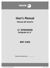 Fagor BMF-300X Manual Del Usuario