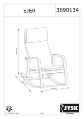 JYSK EJER 3690134 Manual De Instrucciones