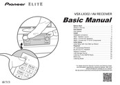 Pioneer ELITE VSX-LX302 Manual Del Usuario