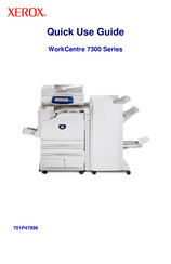 Xerox WorkCentre 7300 Serie Guía De Uso Rápido