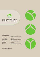 Blumfeldt 10032565 Manual Del Usuario