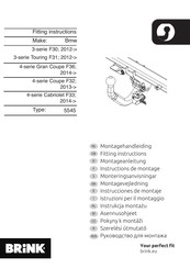 Brink 5545 Instrucciones De Montaje