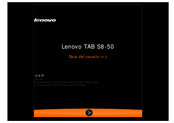 Lenovo TAB S8-50 Guia Del Usuario