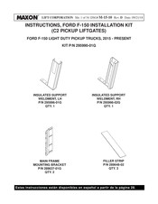 Maxon 295990-01G Instrucciones De Instalación