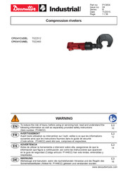 Desoutter CP0341CUNEL Manual Del Usuario