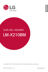 LG X210BM Guia Del Usuario