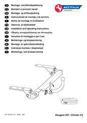 Westfalia Automotive 315 108 Instrucciones De Montaje