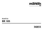 marklin 36833 Manual De Instrucciones