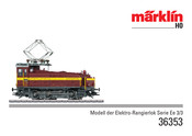 marklin Ee 3/3 Serie Manual De Instrucciones