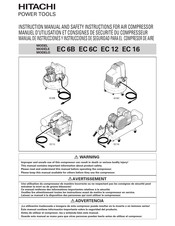 Hitachi EC 6C Manual De Instrucciones