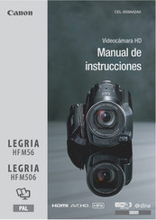 Canon LEGRIA HF M506 Manual De Instrucciones