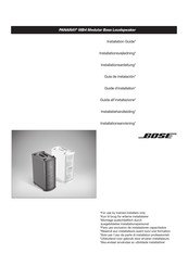 Bose PANARAY MB4 Guia De Instalacion