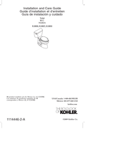Kohler K-3656 Guía De Instalación Y Cuidado