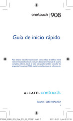 Alcatel One Touch 908 Guia De Inicio Rapido