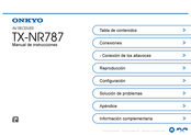 Onkyo TX-NR787 Manual De Instrucciones