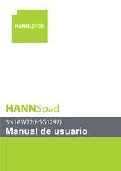 HANNspree HannSpad SN1AW72 Manual De Usuario