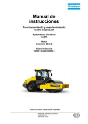 Atlas Copco CA610 Manual De Instrucciones