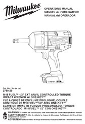 Milwaukee 2769-20 Manual Del Operador