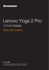 Lenovo Yoga 2 Pro Guia Del Usuario