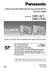 Panasonic Lumix DMC-FS45 Instrucciones De Funcionamiento