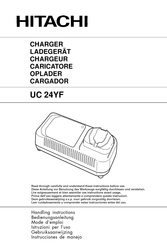 Hitachi UC 24YF Instrucciones De Manejo