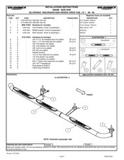 Go Rhino SILVERADO 1500 Serie Instrucciones De Instalación