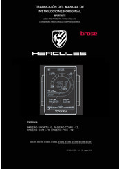 Hercules PASERO SPORT I-10 HE Manual De Instrucciones