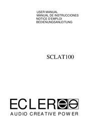 Ecler SCLAT100 Manual De Instrucciones