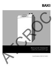 Baxi EuroCondens SGB 125 E Manual De Instalación