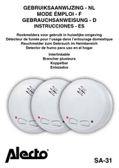 Alecto SA-31 Manual De Instrucciones