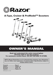 Razor A-Type Manual Del
