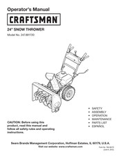 Craftsman 247.881720 Manual Del Operador