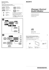 Sony WX-C770 Instalación / Conexiones