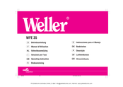 Weller WFE 35 Instrucciones Para El Manejo