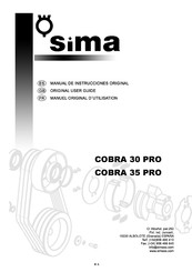 Sima COBRA 30 PRO Manual De Instrucciones Original