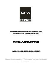 DFX Sound DFX-Monitor Manual Del Usuario