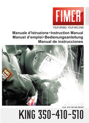 Fimer KING 350 Manual De Instrucciones