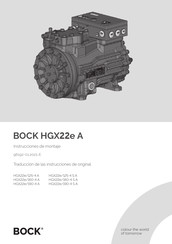 .bock HGX22e/125-4 A Instrucciones De Montaje