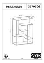 JYSK HEJLSMINDE 3679606 Manual De Instrucciones